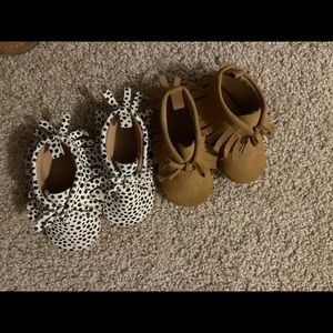 Soft bottom shoes, from old navy size 6-12months